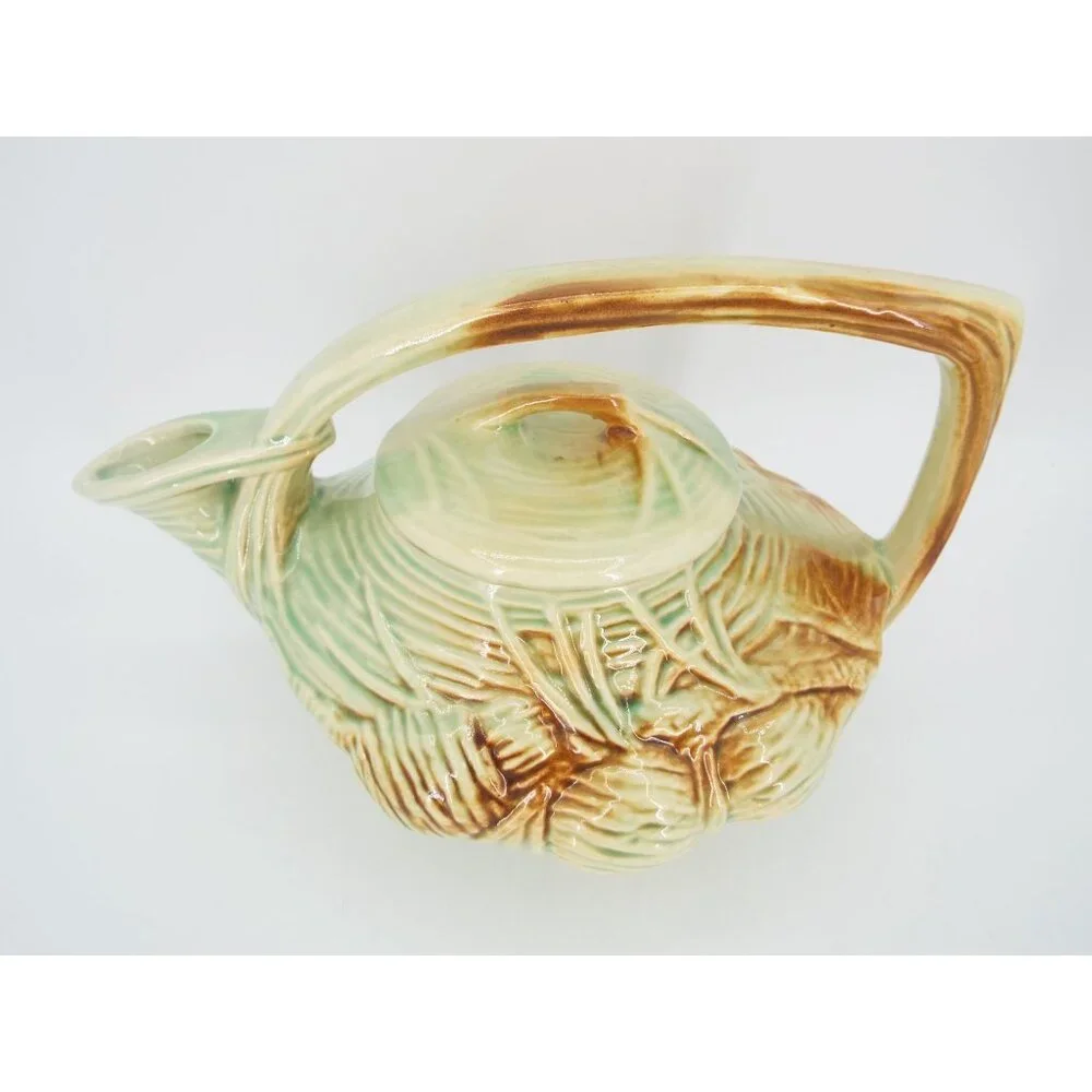 Vintage McCoy Pottery Pine Cone Teapot